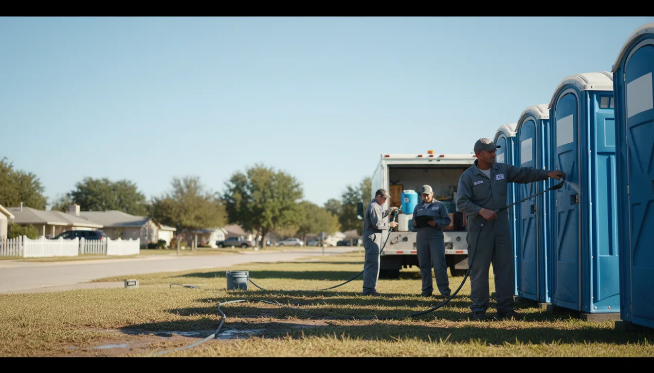 Long-Term Portable Toilet Rental in Freelandville, IN near me